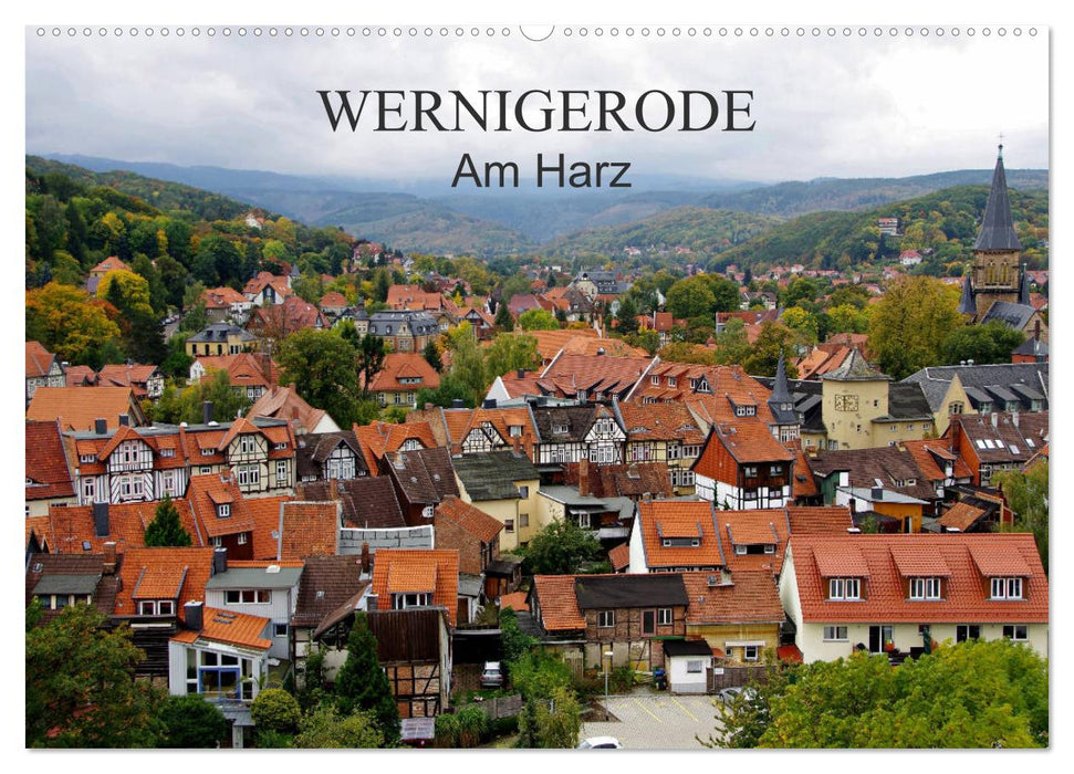 Wernigerode am Harz (CALVENDO Wandkalender 2025)