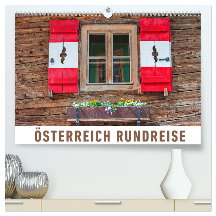 Österreich Rundreise (CALVENDO Premium Wandkalender 2025)