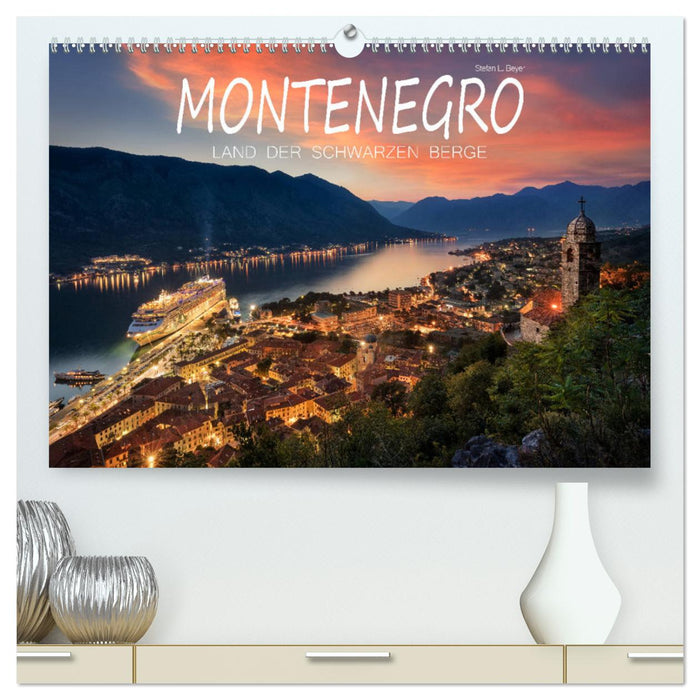 Montenegro - Land der schwarzen Berge (CALVENDO Premium Wandkalender 2025)