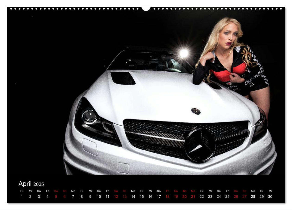 Cars and Girls (CALVENDO Premium Wandkalender 2025)