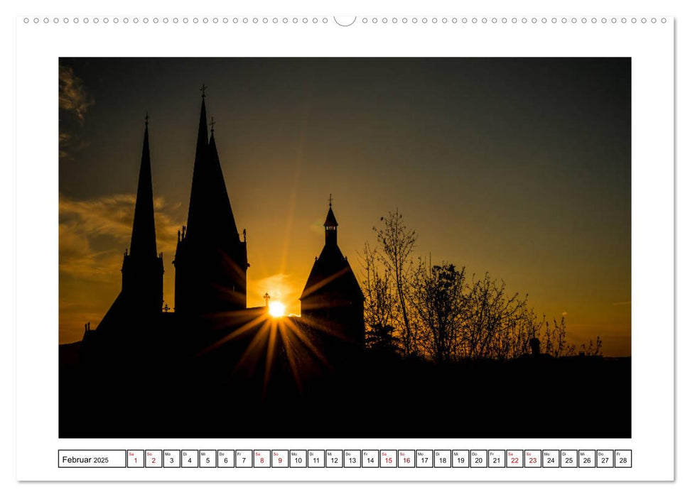 Marienkirche Gelnhausen (CALVENDO Premium Wandkalender 2025)