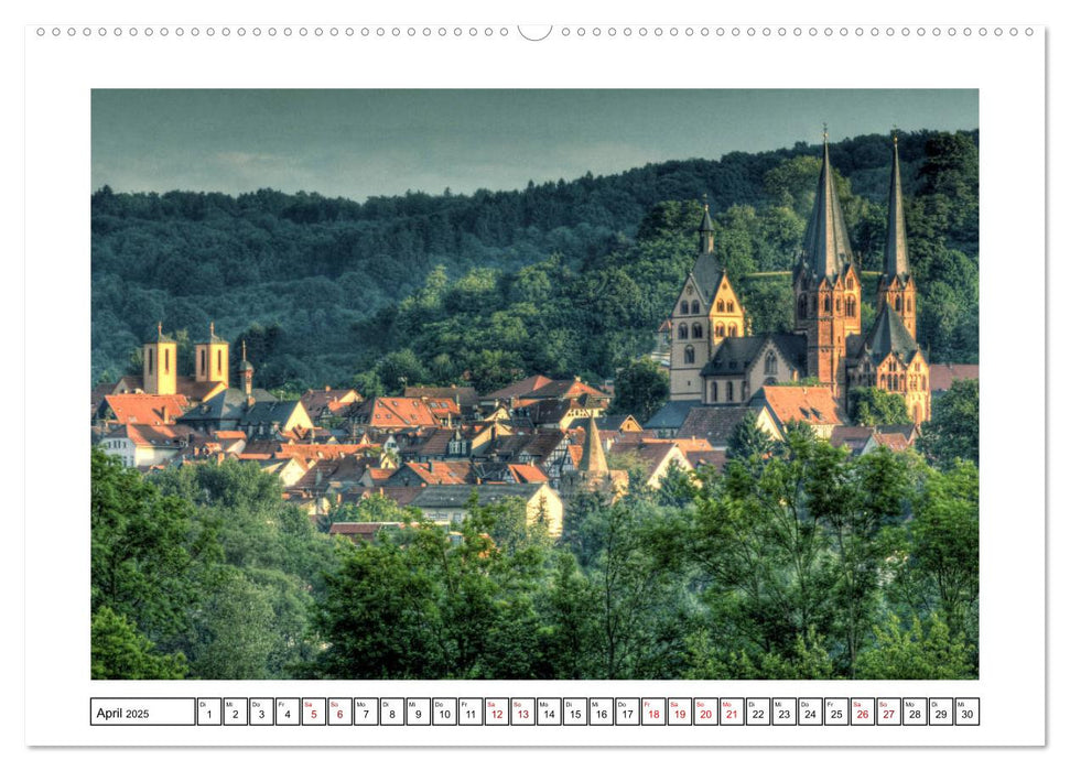 Marienkirche Gelnhausen (CALVENDO Premium Wandkalender 2025)