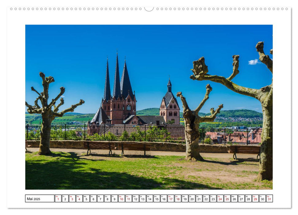 Marienkirche Gelnhausen (CALVENDO Premium Wandkalender 2025)