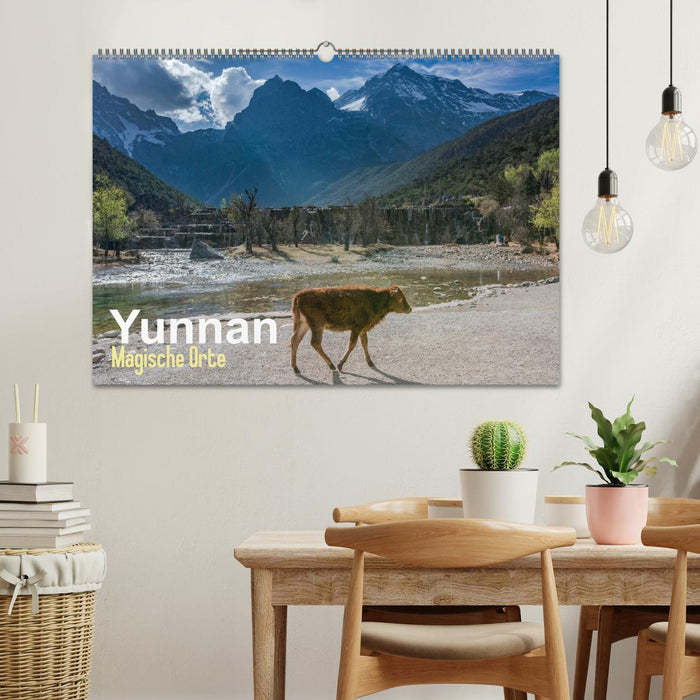 Yunnan - Magische Orte (CALVENDO Wandkalender 2025)