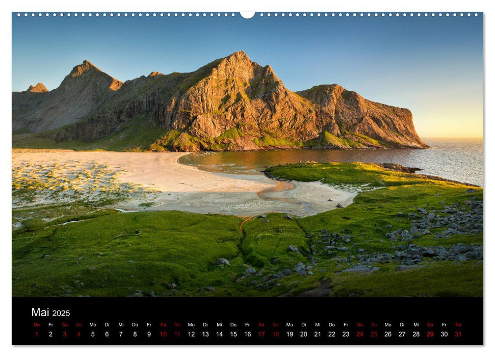 Lofoten - Inseln im Nordmeer (CALVENDO Premium Wandkalender 2025)