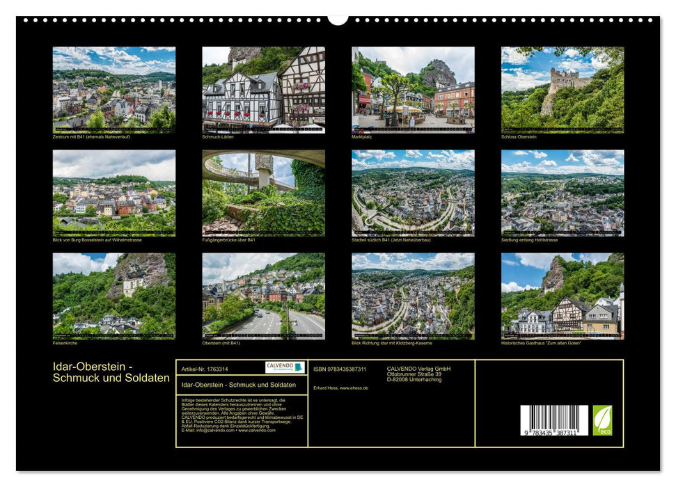 Idar-Oberstein - Schmuck und Soldaten (CALVENDO Premium Wandkalender 2025)