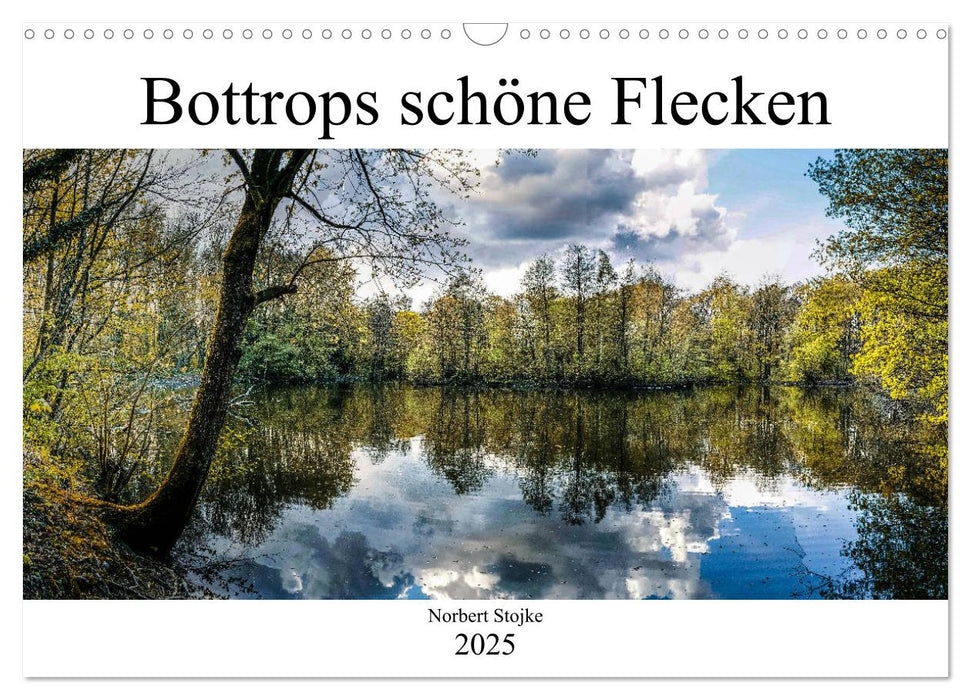 Bottrops schöne Flecken (CALVENDO Wandkalender 2025)