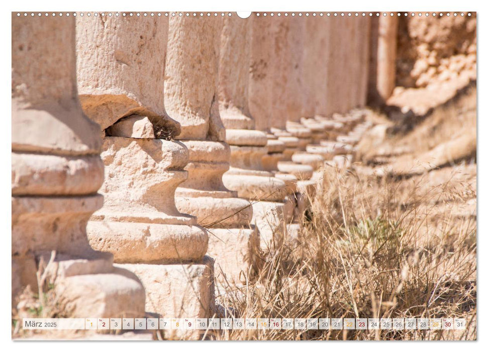 Jordanien - Wadis - Wüste - Weltwunder (CALVENDO Premium Wandkalender 2025)