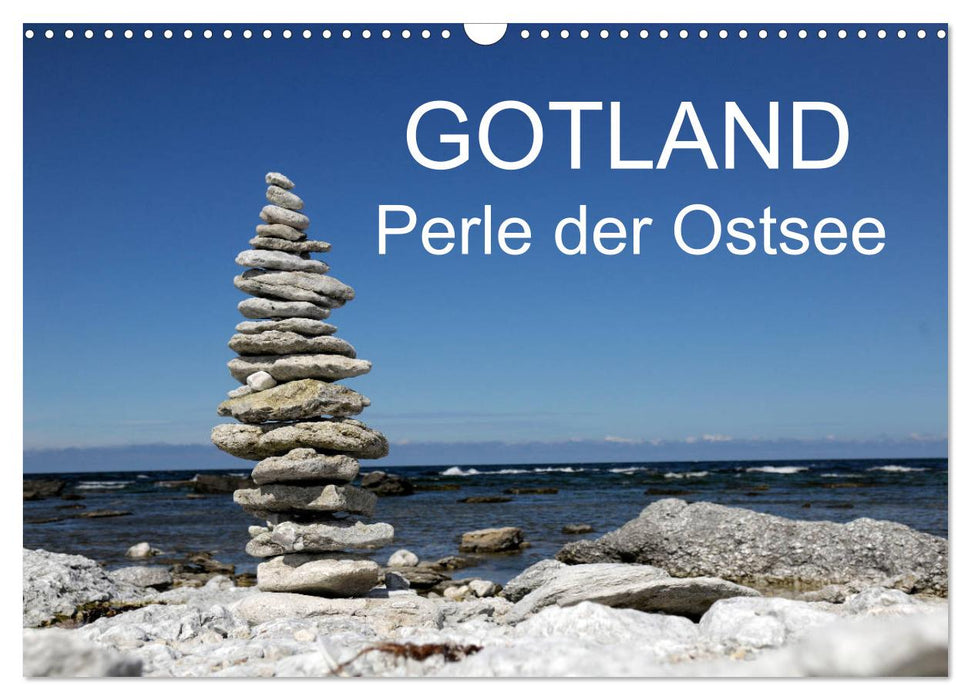 Gotland - Perle der Ostsee (CALVENDO Wandkalender 2025)