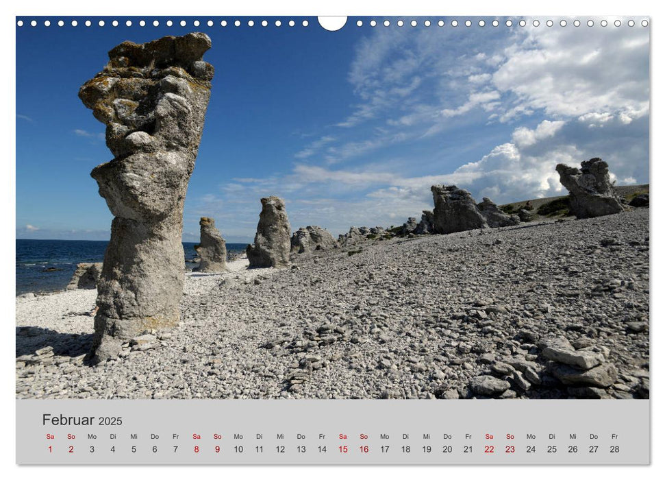 Gotland - Perle der Ostsee (CALVENDO Wandkalender 2025)