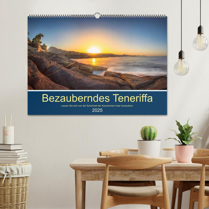 Bezauberndes Teneriffa (CALVENDO Wandkalender 2025)