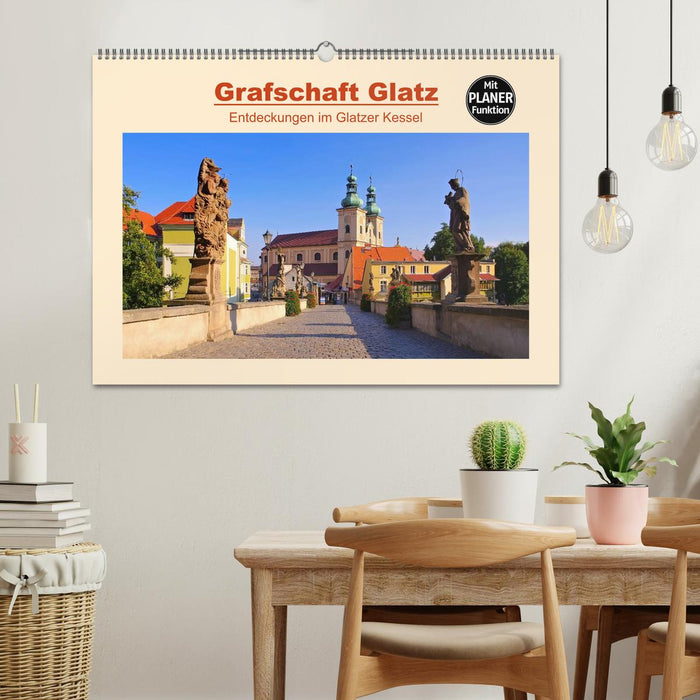 Grafschaft Glatz - Entdeckungen im Glatzer Kessel (CALVENDO Wandkalender 2025)