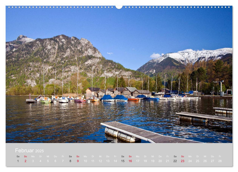 Am schönen Traunsee im Salzkammergut (CALVENDO Premium Wandkalender 2025)