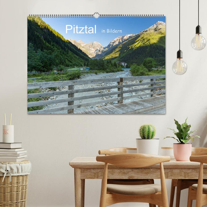 Pitztal in Bildern (CALVENDO Wandkalender 2025)