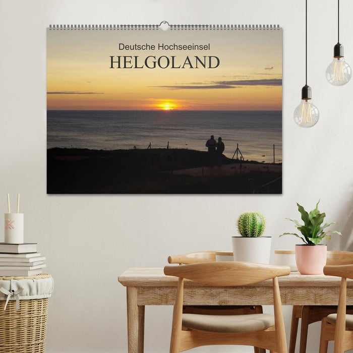 Deutsche Hochseeinsel Helgoland (CALVENDO Wandkalender 2025)