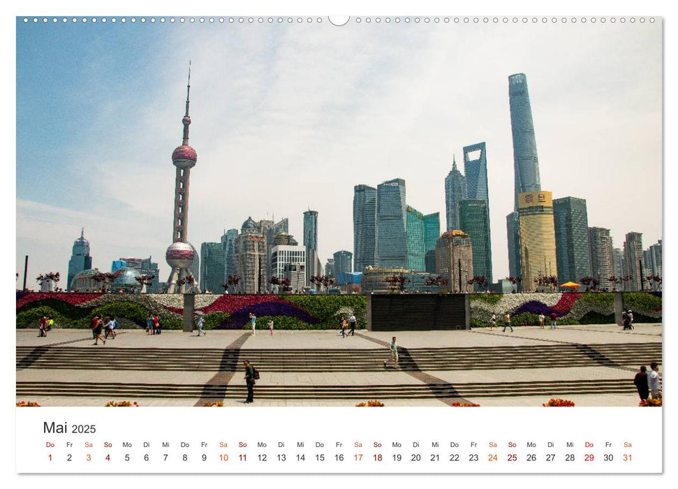 China - Tradition und Moderne (CALVENDO Premium Wandkalender 2025)