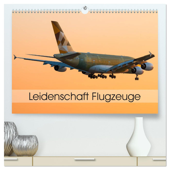 Leidenschaft Flugzeuge (CALVENDO Premium Wandkalender 2025)