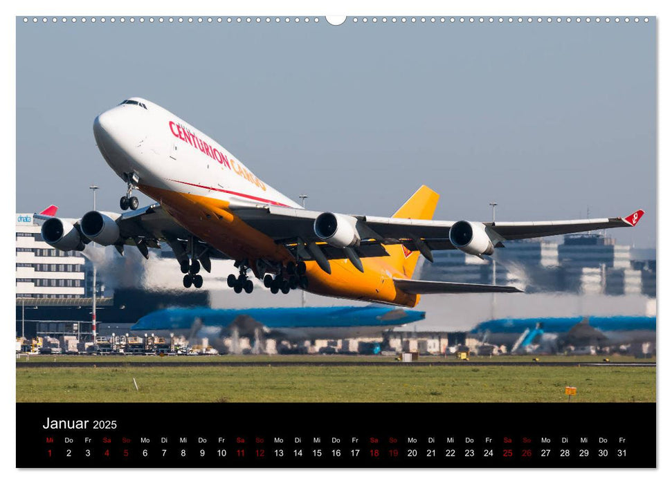 Leidenschaft Flugzeuge (CALVENDO Premium Wandkalender 2025)