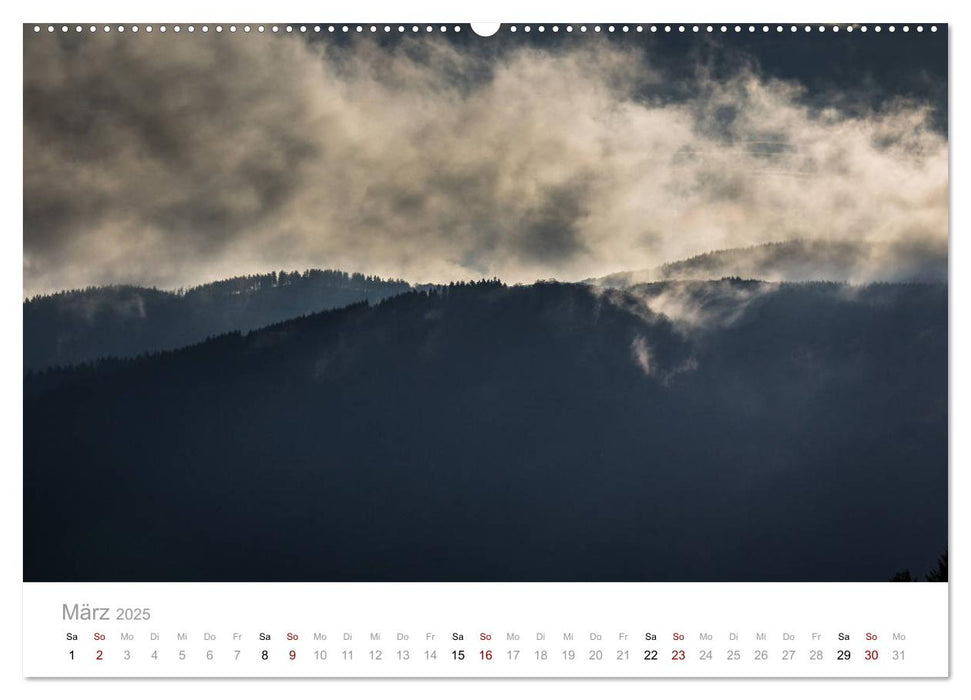 Sauerländer Berge (CALVENDO Premium Wandkalender 2025)