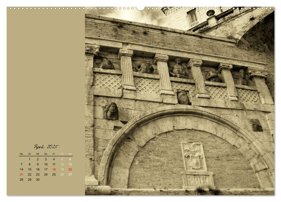 Perugia. Romantik und Sehnsucht. (CALVENDO Premium Wandkalender 2025)