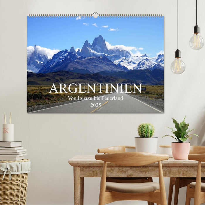 Argentinien - Von Iguazu bis Feuerland (CALVENDO Wandkalender 2025)