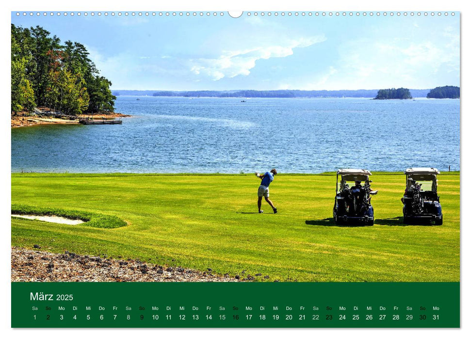 Golf Sport (CALVENDO Premium Wandkalender 2025)