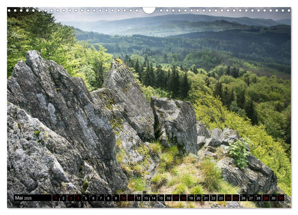 Die Rhön (CALVENDO Wandkalender 2025)