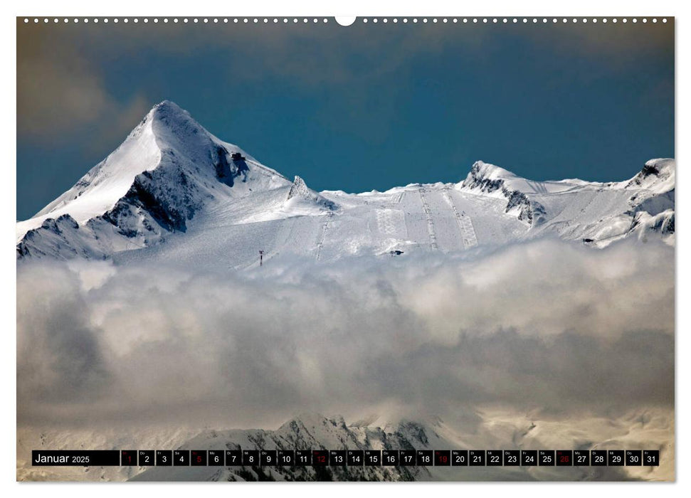 Das Kitzsteinhorn (CALVENDO Premium Wandkalender 2025)