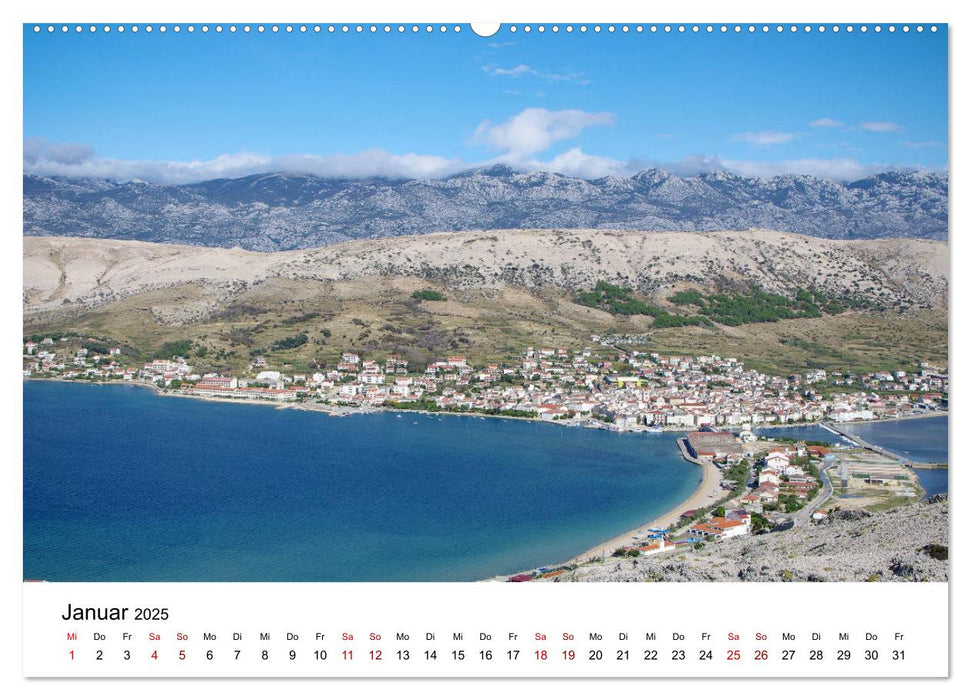 Kroatien 2025 (CALVENDO Premium Wandkalender 2025)