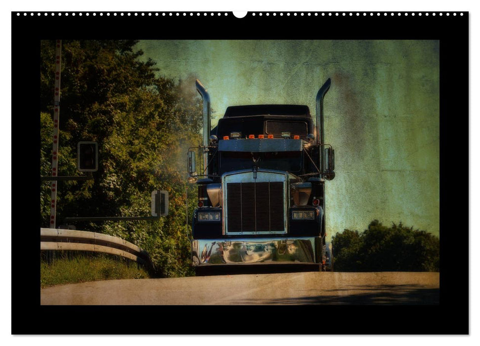 Kenworth W900 PHOTOART (CALVENDO Wandkalender 2025)