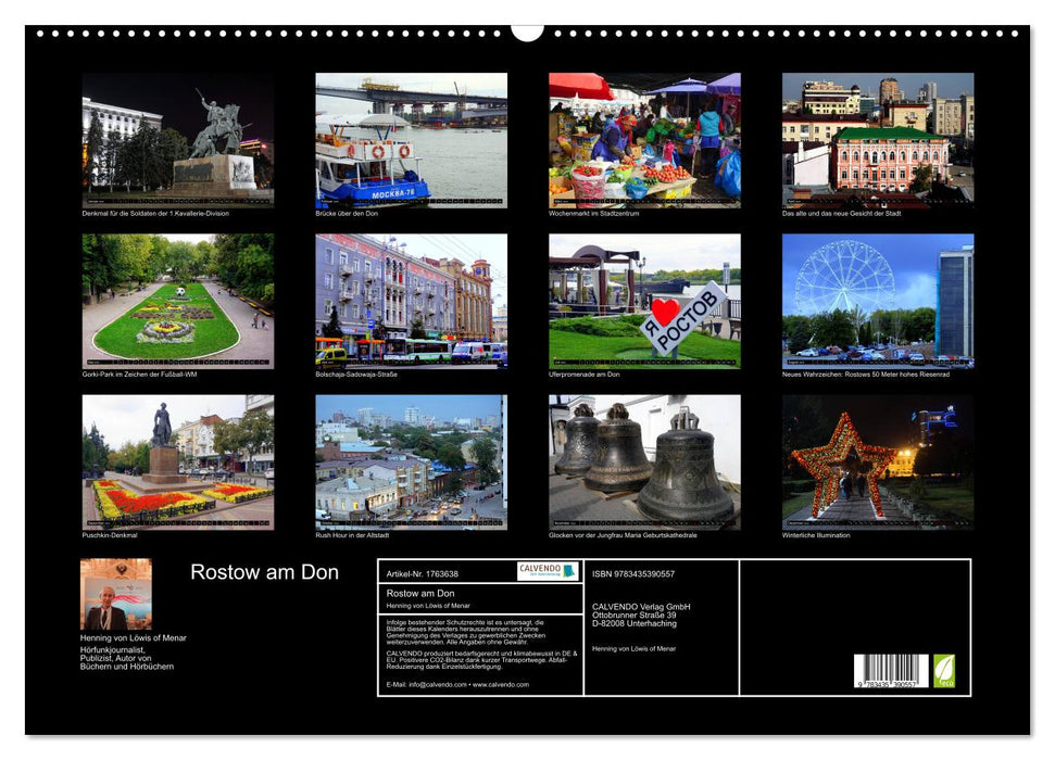 Rostow am Don (CALVENDO Wandkalender 2025)