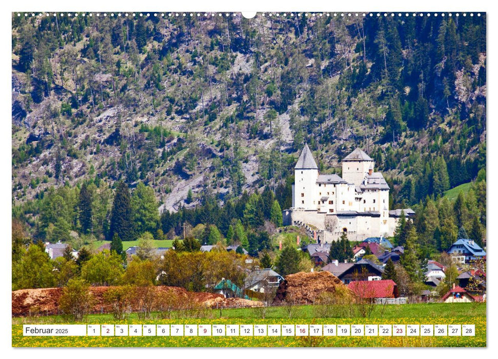 Ausflugsziele im Land Salzburg (CALVENDO Premium Wandkalender 2025)