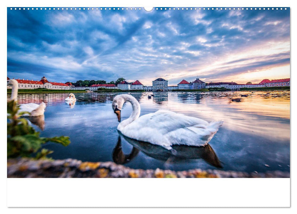 Bezauberndes München - Die bayrische Landeshauptstadt und ihr Umland. (CALVENDO Premium Wandkalender 2025)