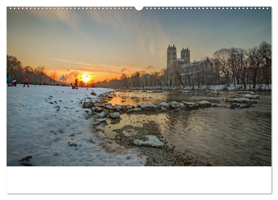 Bezauberndes München - Die bayrische Landeshauptstadt und ihr Umland. (CALVENDO Premium Wandkalender 2025)