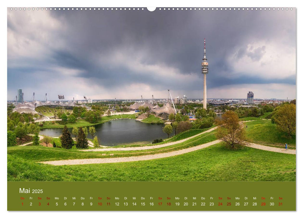 Bezauberndes München - Die bayrische Landeshauptstadt und ihr Umland. (CALVENDO Premium Wandkalender 2025)