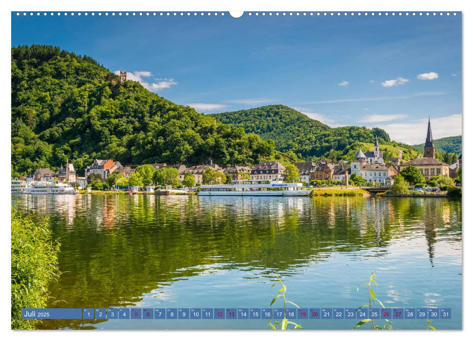 Mosel-Burgen (CALVENDO Premium Wandkalender 2025)