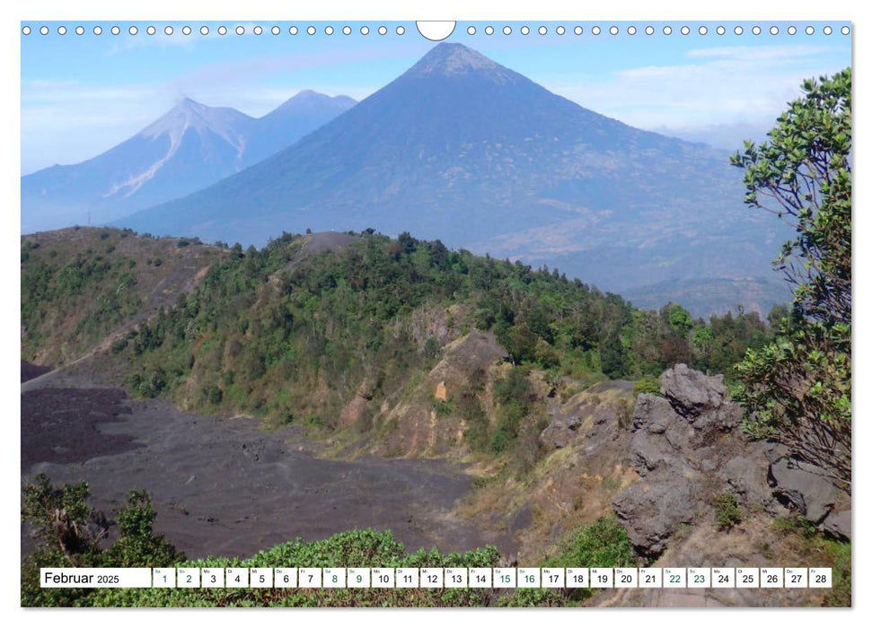 Guatemala - Buntes Herz der Mayas in Zentralamerika (CALVENDO Wandkalender 2025)