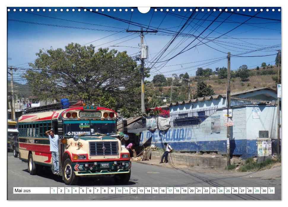 Guatemala - Buntes Herz der Mayas in Zentralamerika (CALVENDO Wandkalender 2025)