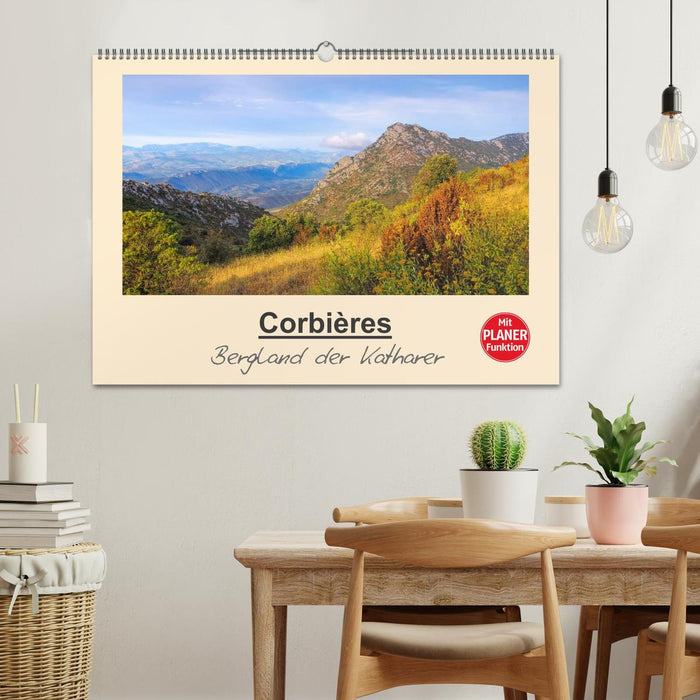 Corbieres - Bergland der Katharer (CALVENDO Wandkalender 2025)