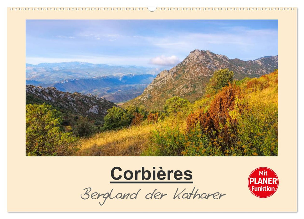 Corbieres - Bergland der Katharer (CALVENDO Wandkalender 2025)