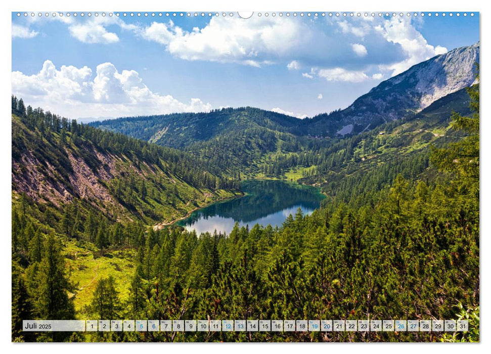 Österreich Berg und See (CALVENDO Premium Wandkalender 2025)