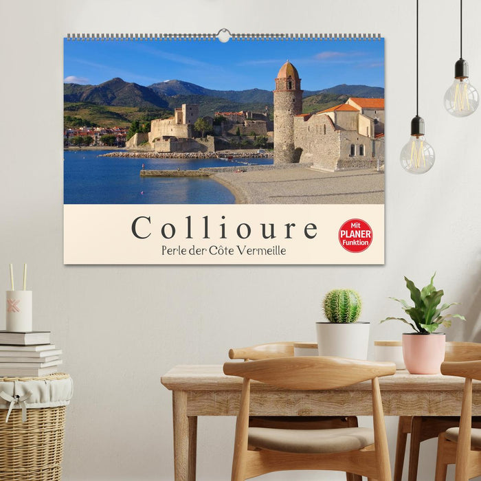 Collioure - Perle der Cote Vermeille (CALVENDO Wandkalender 2025)