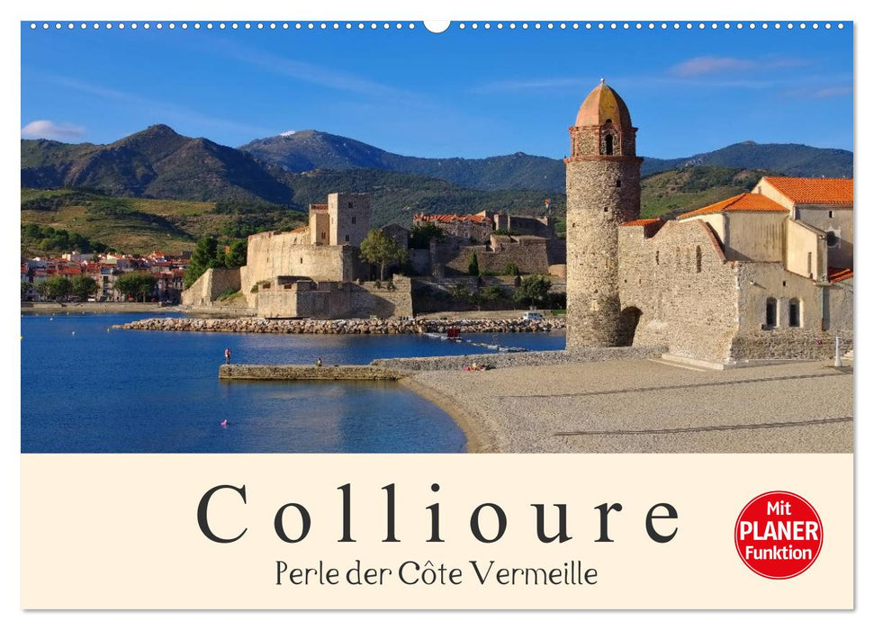 Collioure - Perle der Cote Vermeille (CALVENDO Wandkalender 2025)