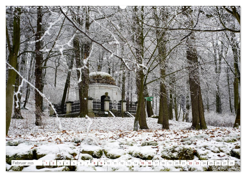 Parks und Gärten in Sachsen-Anhalt (CALVENDO Premium Wandkalender 2025)