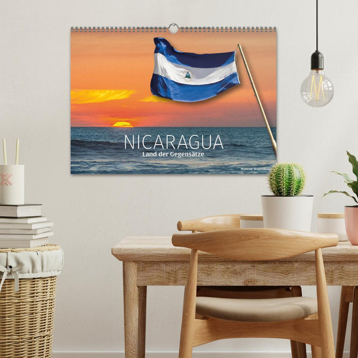 Nicaragua - Land der Gegensätze (CALVENDO Wandkalender 2025)