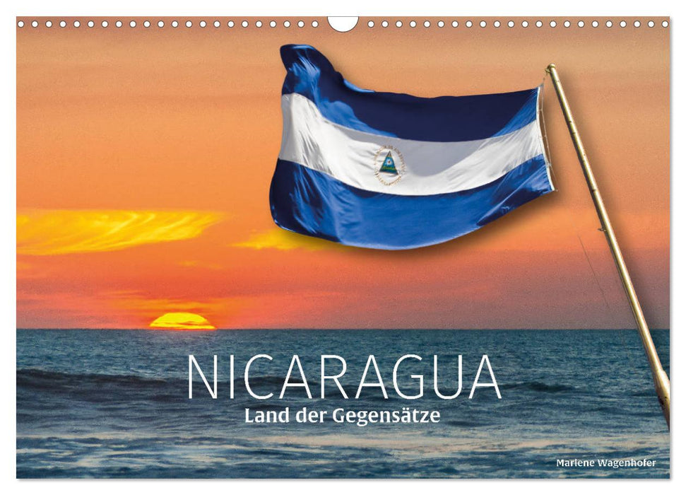 Nicaragua - Land der Gegensätze (CALVENDO Wandkalender 2025)