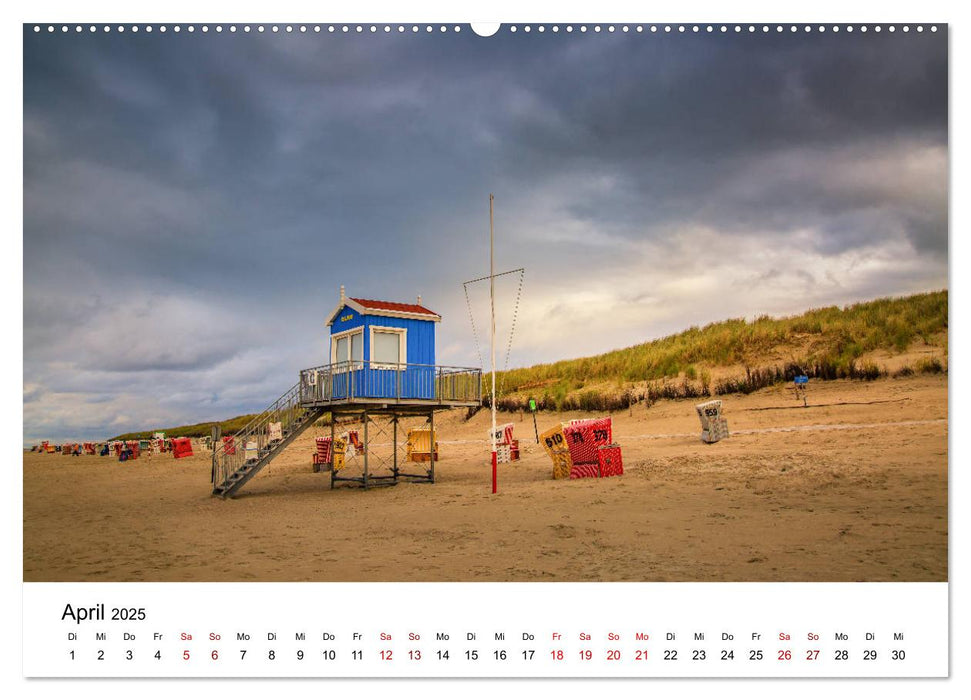 Langeoog – Ein Herbst auf der Insel des Lebens (CALVENDO Premium Wandkalender 2025)