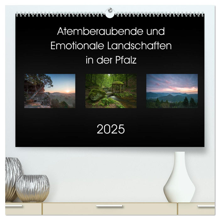 Atemberaubende und Emotionale Landschaften in der Pfalz (CALVENDO Premium Wandkalender 2025)