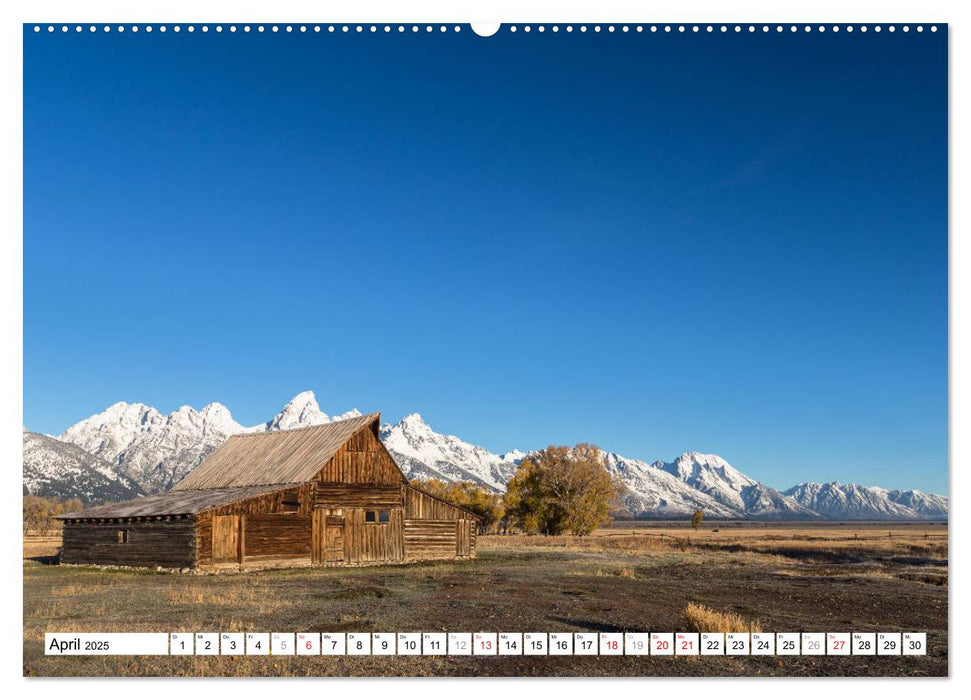 Grand Teton National Park (CALVENDO Premium Wandkalender 2025)