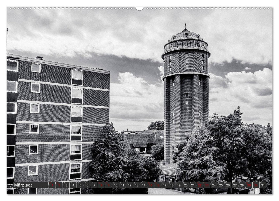 Ein Blick auf Nienburg an der Weser (CALVENDO Wandkalender 2025)